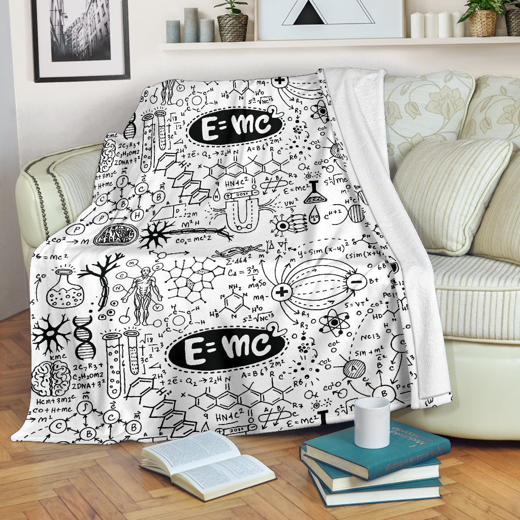 Science Fleece Blanket