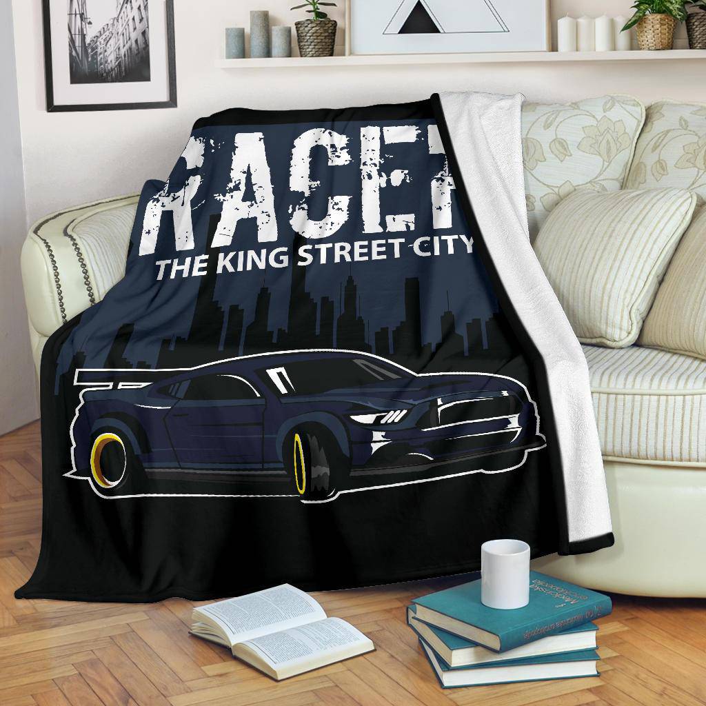 The King Street CIty Racer Premium Blanket - Top Content | POD Collection | Free Shipping