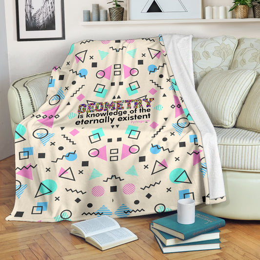 Geometry Fleece Blanket