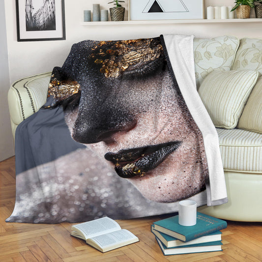 Beautiful Artistic Makeup Blanket