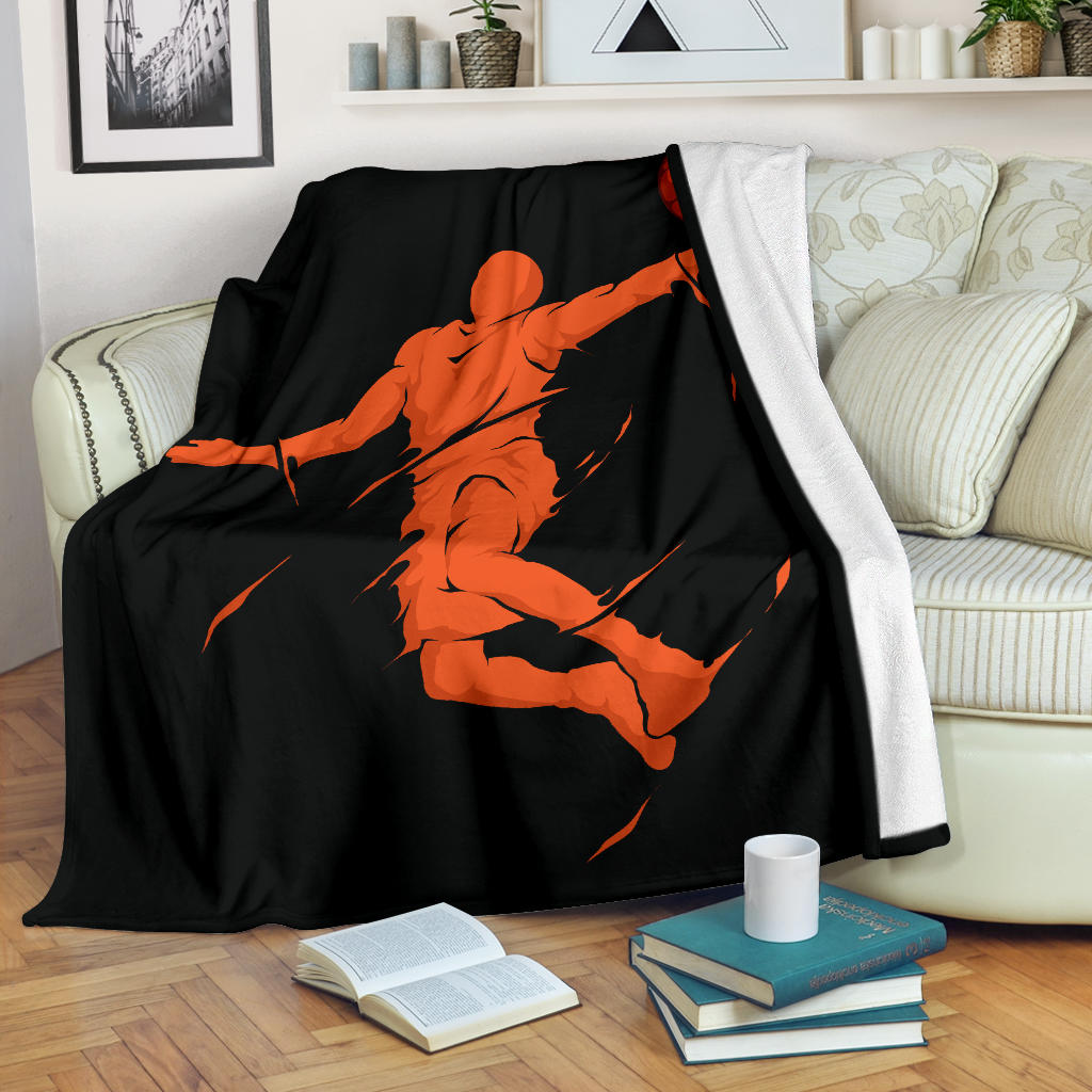 slam dunk jump splash basketball player blanket - Top Content | POD Collection | Free Shipping