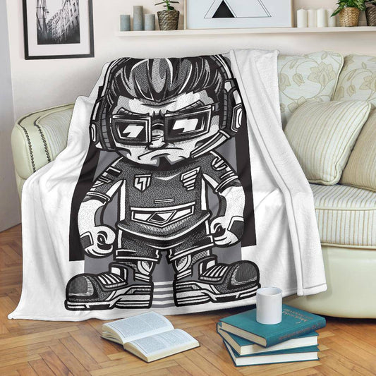 Come Back Game Player Cartoon Premium Blanket - Top Content | POD Collection | Free Shipping