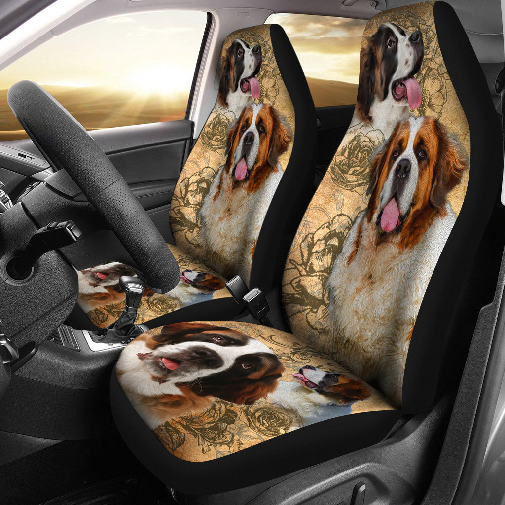 St. Bernard Car Seat Covers (Set of 2)