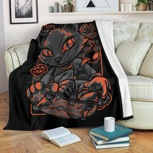 Scene Style Cat Breeds Art Premium Blanket - Top Content | POD Collection | Free Shipping