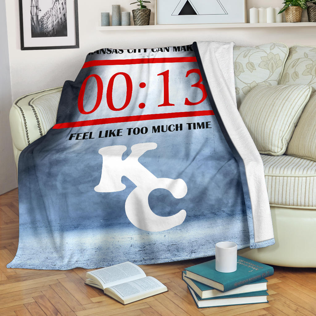 13 Seconds Chiefs Kansas Premium Blanket