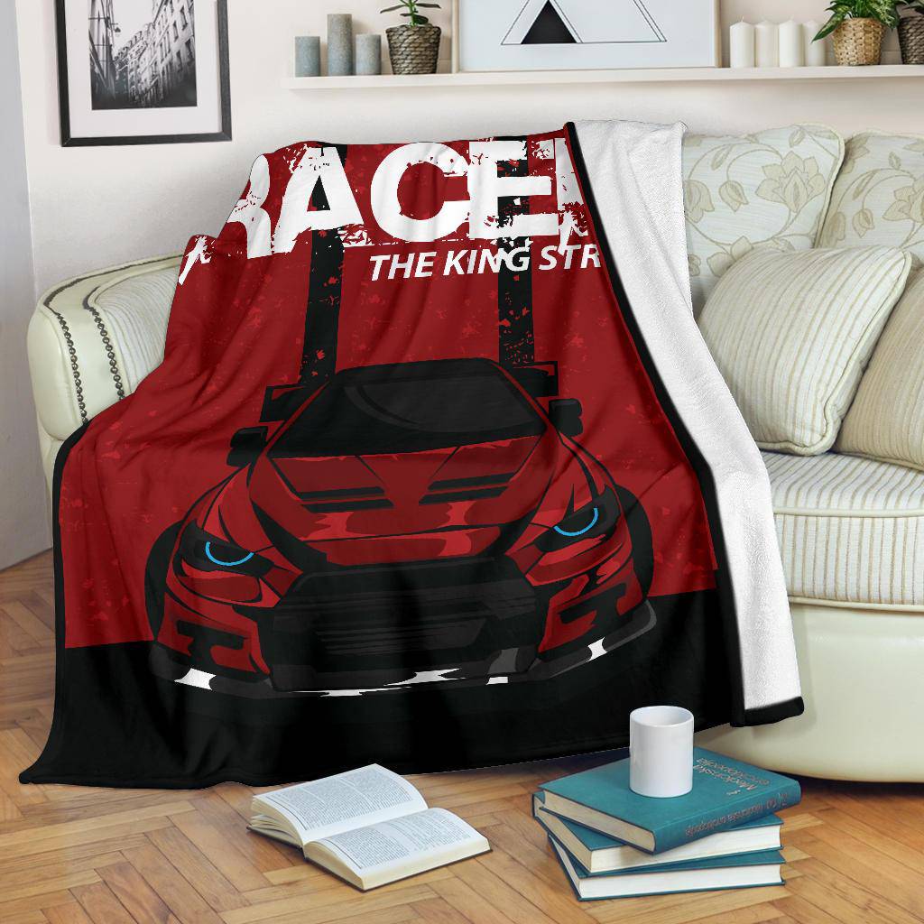 Mean King Street Racer Premium Blanket - Top Content | POD Collection | Free Shipping