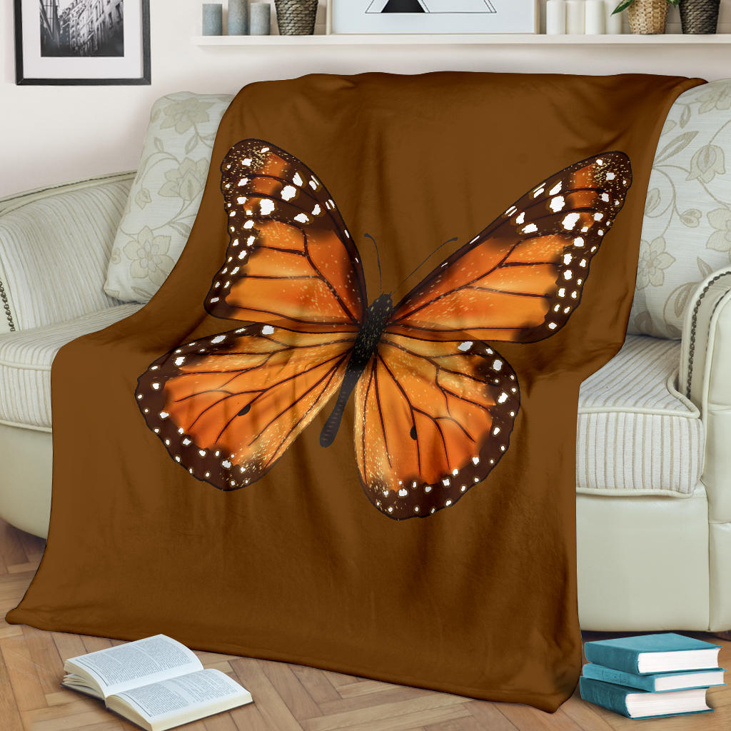 brown butterfly blanket - Top Content | POD Collection | Free Shipping