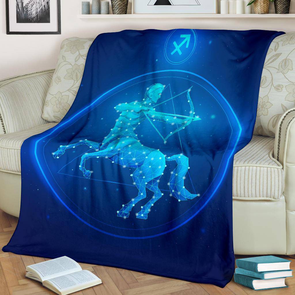 Zodiac Sagittarius Premium Blanket - Top Content | POD Collection | Free Shipping