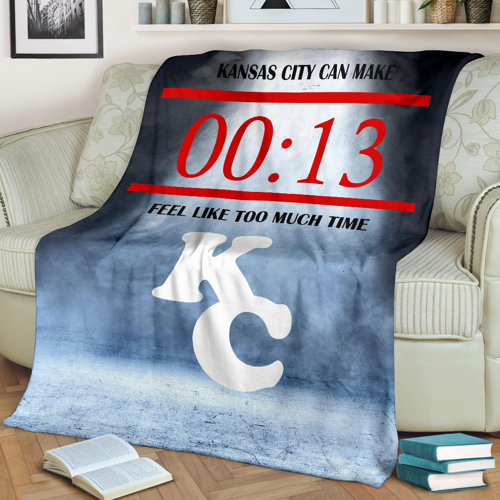 13 Seconds Chiefs Kansas Premium Blanket