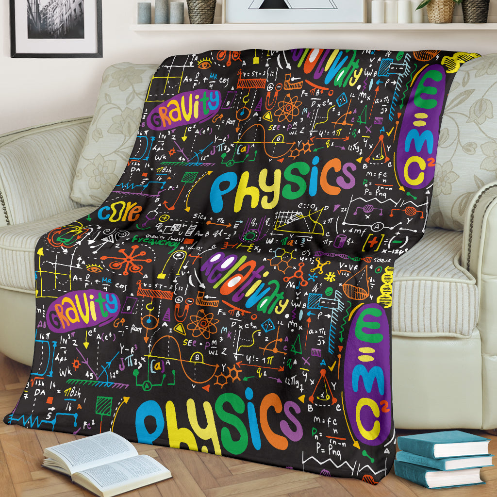 Physics Fleece Blanket