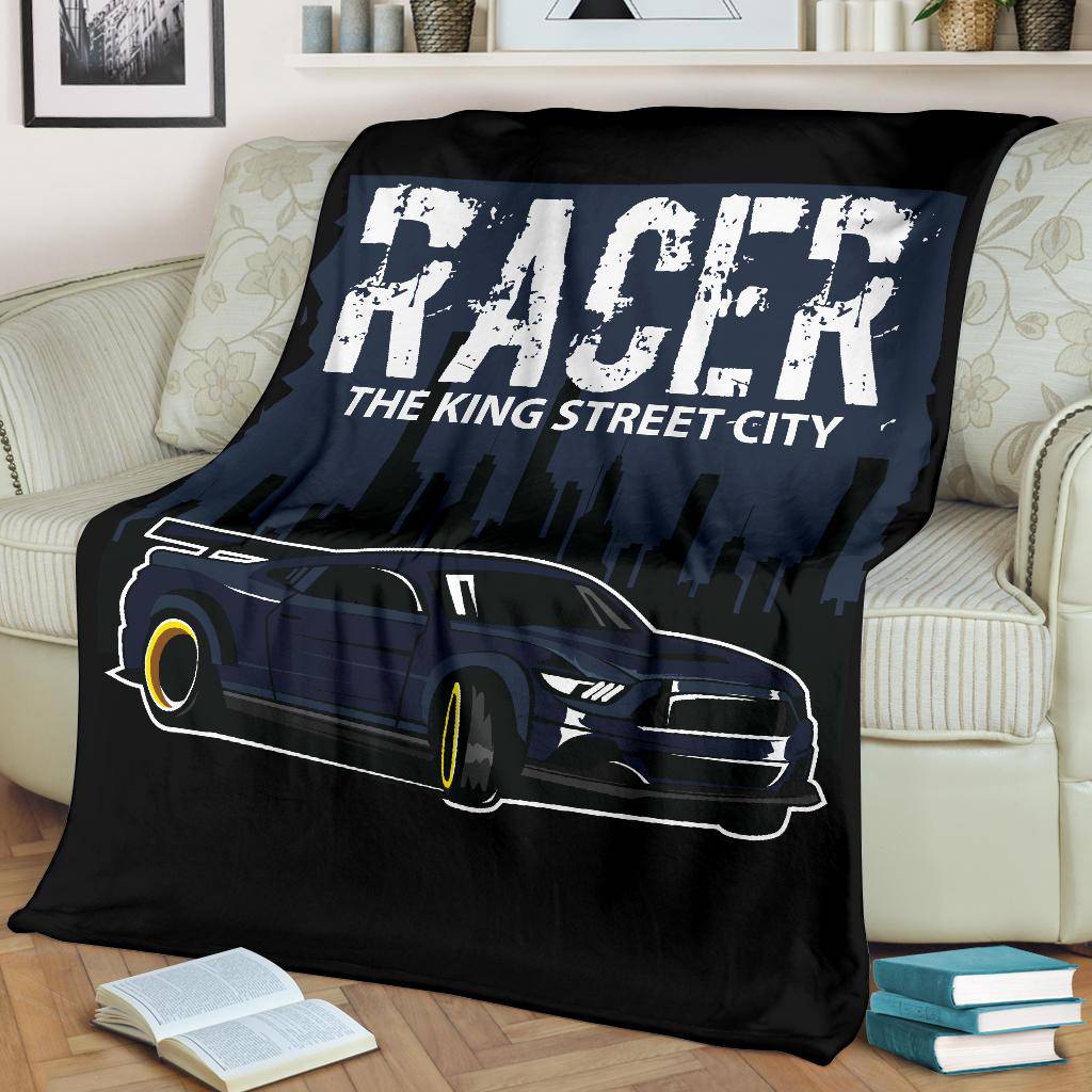 The King Street CIty Racer Premium Blanket - Top Content | POD Collection | Free Shipping