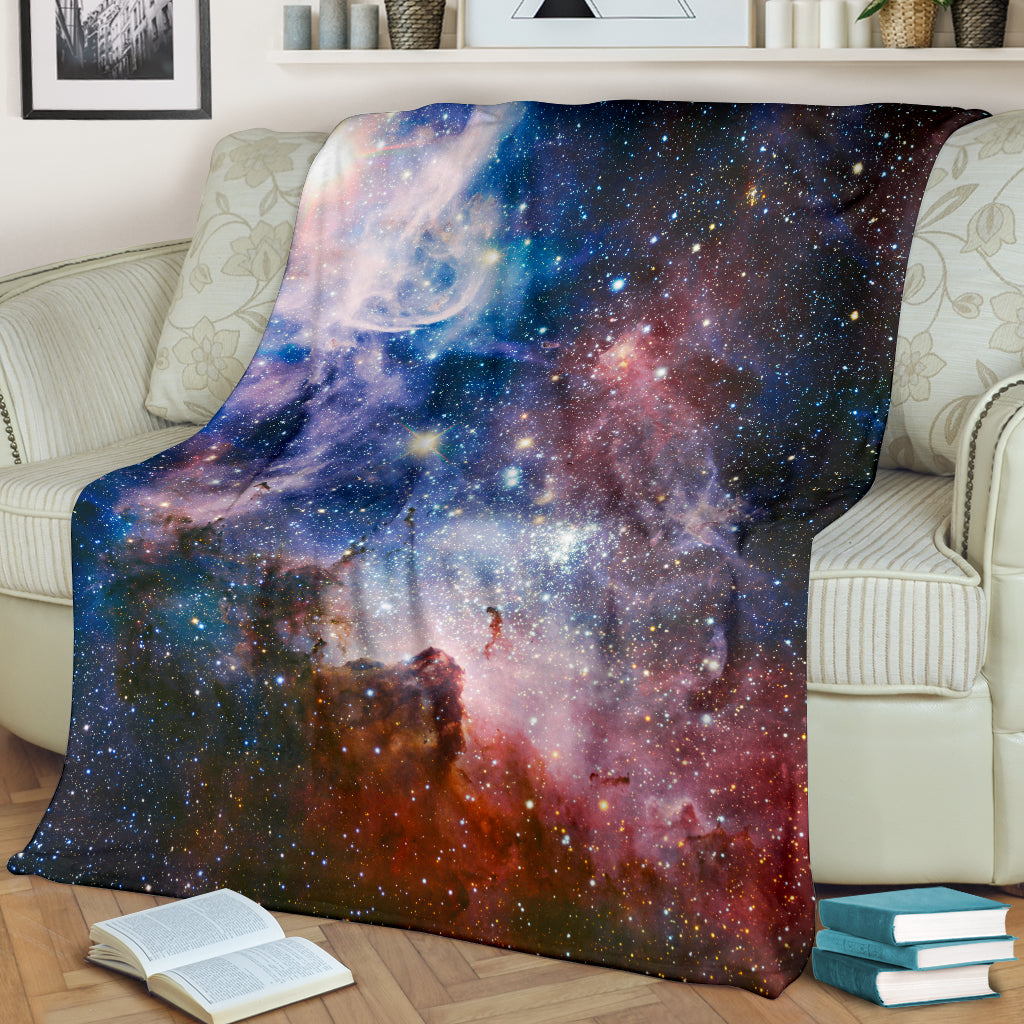 Carina Nebula Micro-Fleece Space Blanket