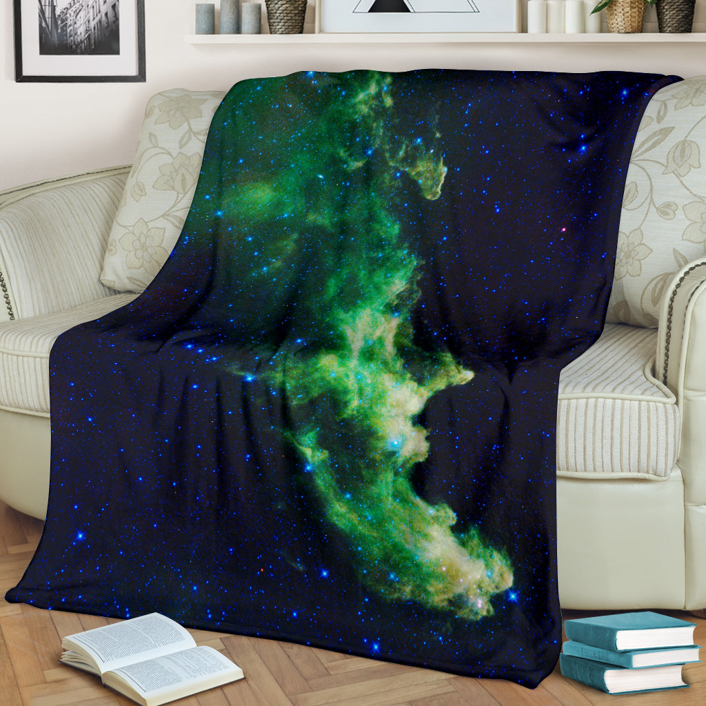 Witch Head Nebula Fleece Blanket