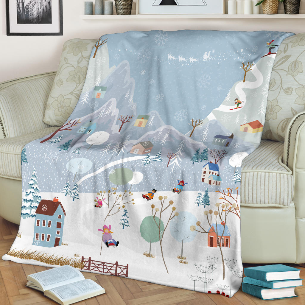 winter wonderland countryside with snow blanket - Top Content | POD Collection | Free Shipping