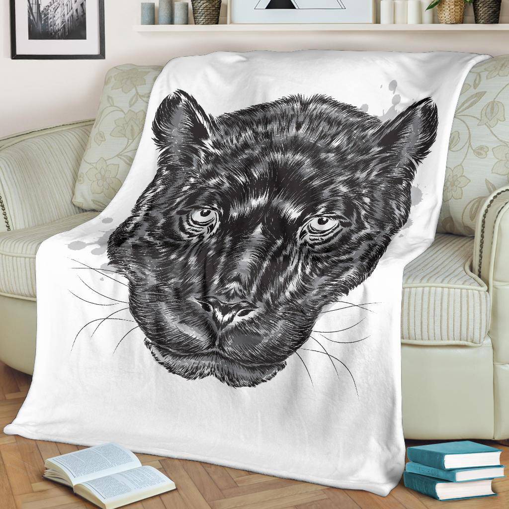 Beautiful Black Panther Premium Blanket - Top Content | POD Collection | Free Shipping