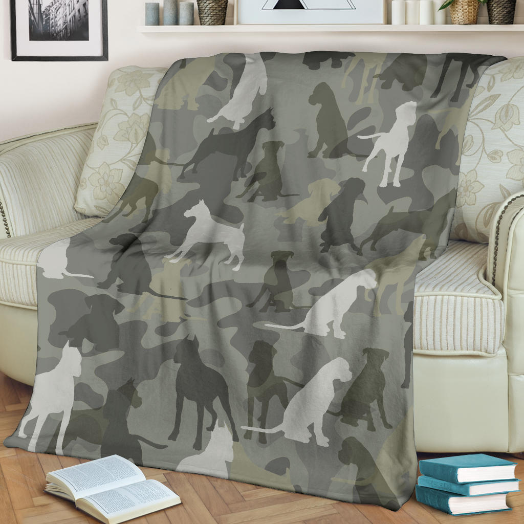 Boxer Camo Blanket