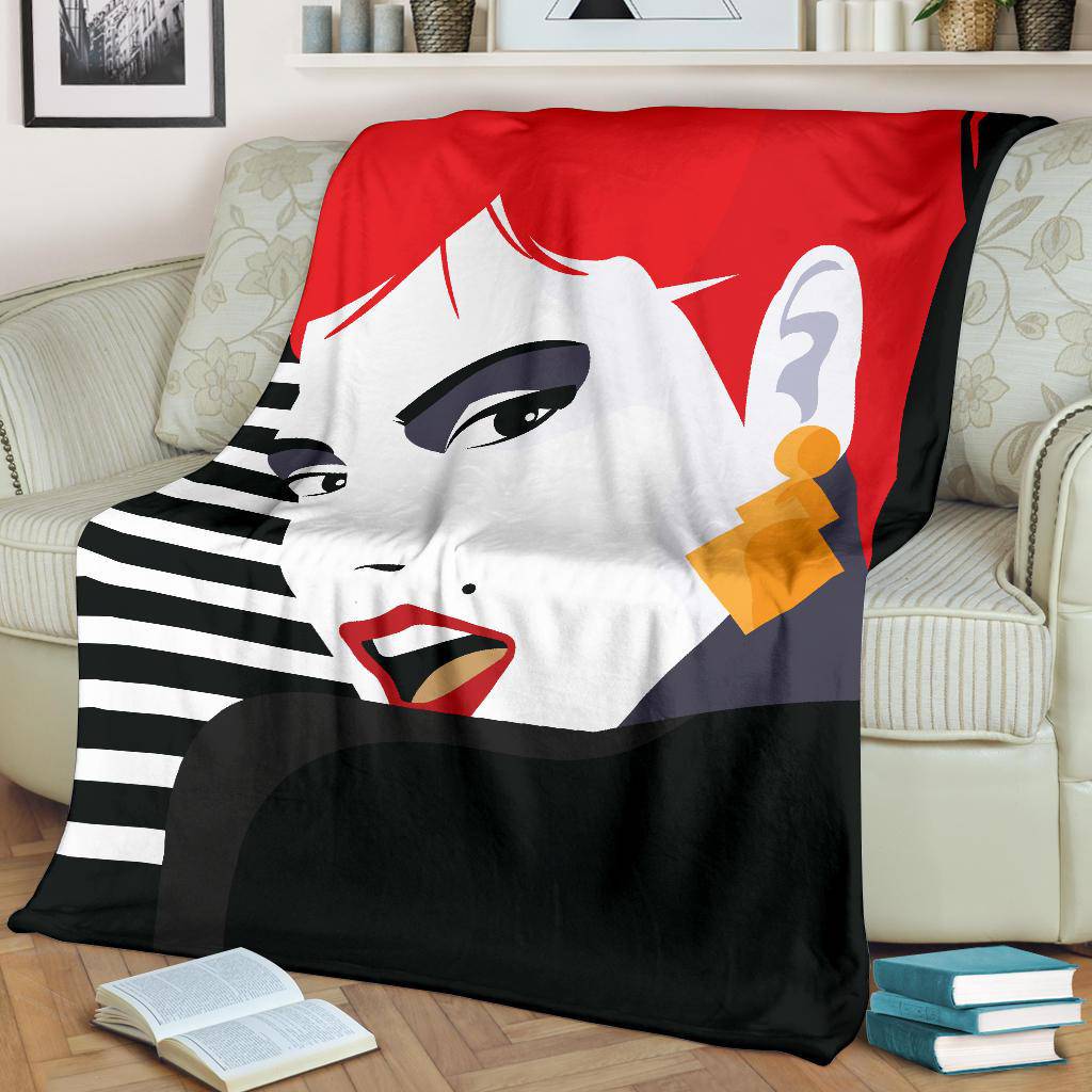 Fashion Style Make up Women Premium Blanket - Top Content | POD Collection | Free Shipping