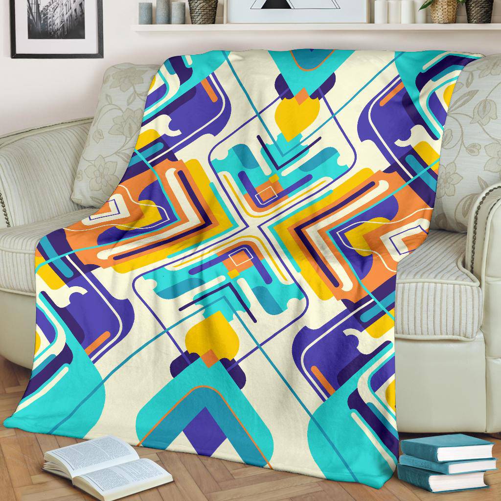 Abstract Colourful Background Art Premium Blanket - Top Content | POD Collection | Free Shipping