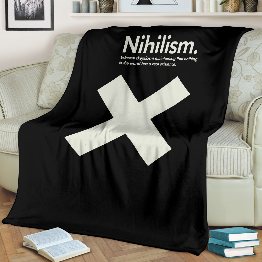 Nihilism Fleece Blanket