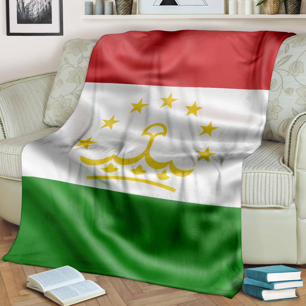 Tajikistan Flag Patriot Premium Blanket - Top Content | POD Collection | Free Shipping