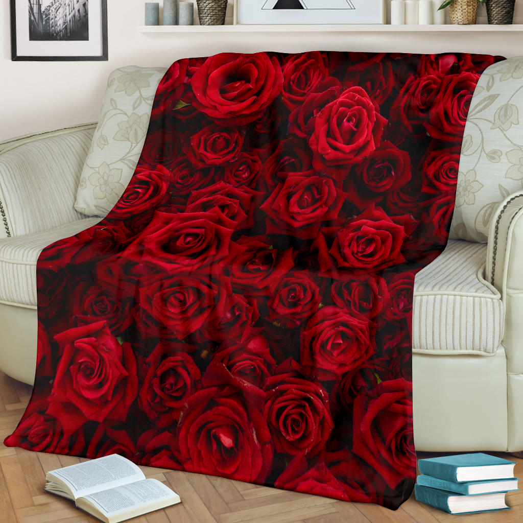 Red Roses Blanket