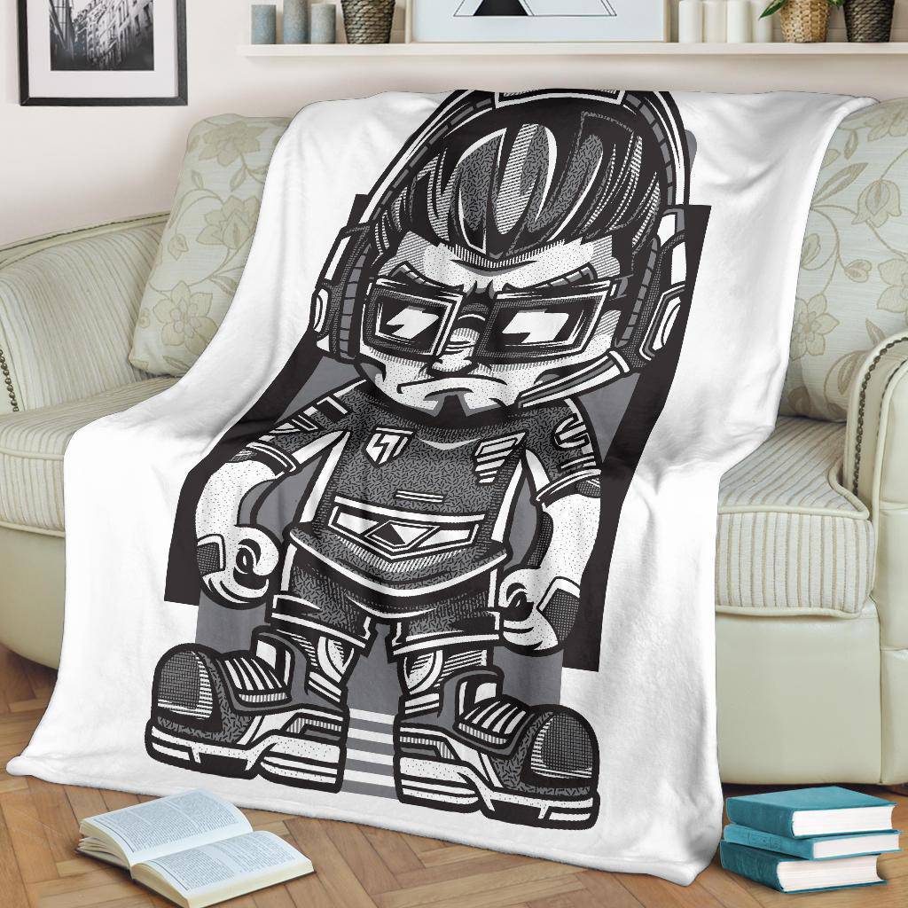 Come Back Game Player Cartoon Premium Blanket - Top Content | POD Collection | Free Shipping