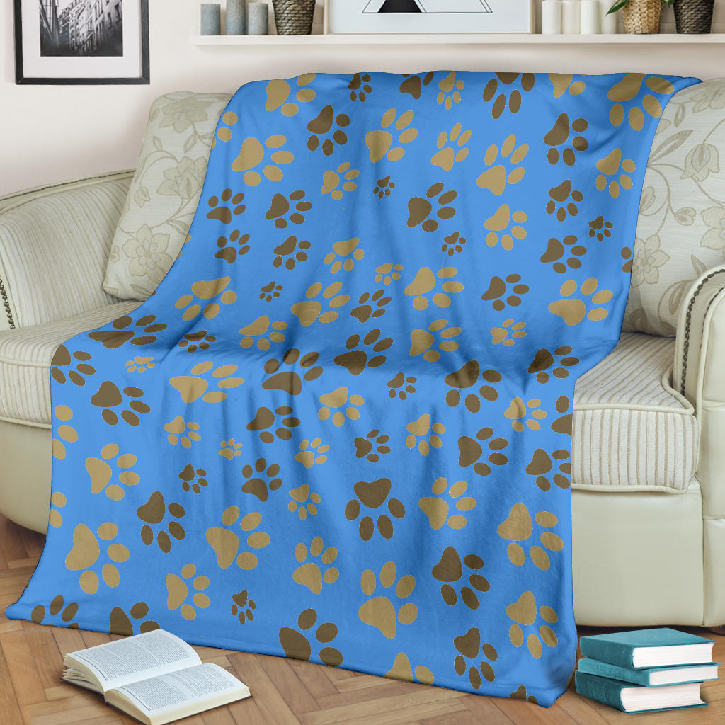 Paw Prints Blanket