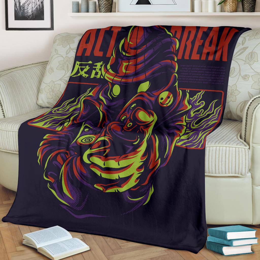 Act Break Japanese Art Cartoon Premium Blanket - Top Content | POD Collection | Free Shipping