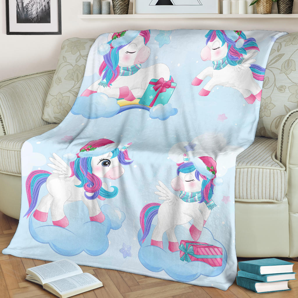 christmas unicorn blanket - Top Content | POD Collection | Free Shipping