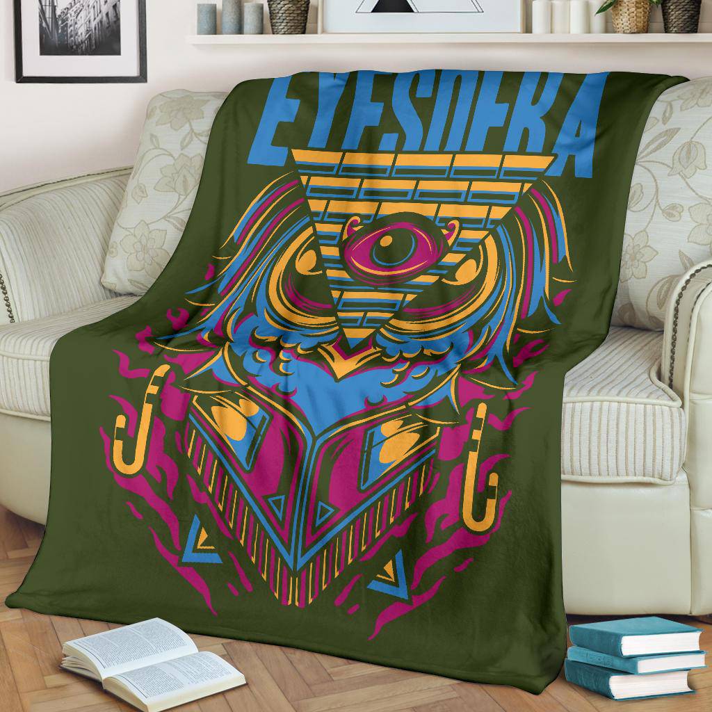 Eyesofra Mythology Creature Cartoon Premium Blanket - Top Content | POD Collection | Free Shipping