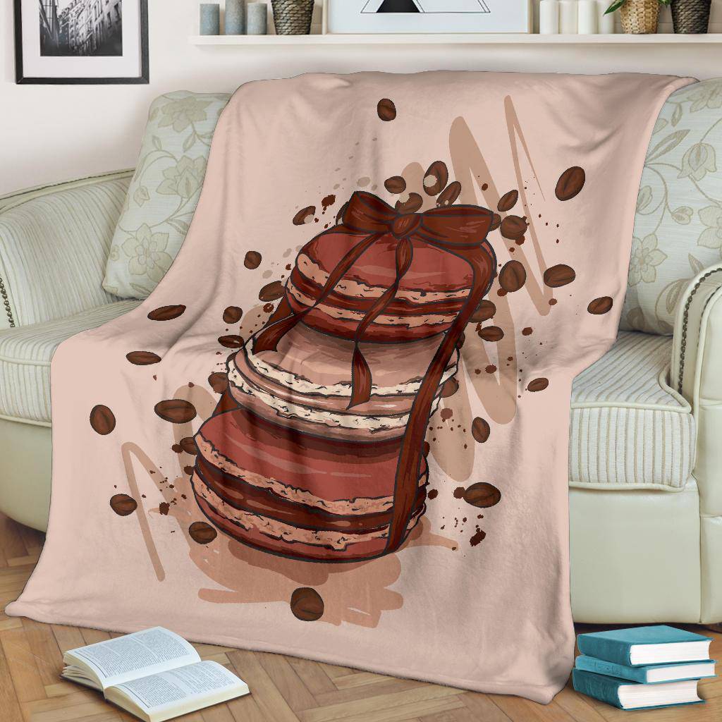 Premium Blanket Cartoon Sweet Cakes Ribbon GIft - Top Content | POD Collection | Free Shipping