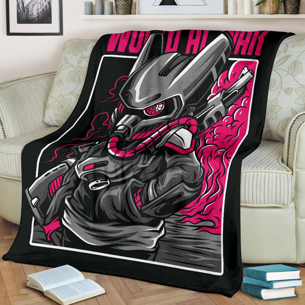 World War Style Art Cartoon Premium Blanket - Top Content | POD Collection | Free Shipping