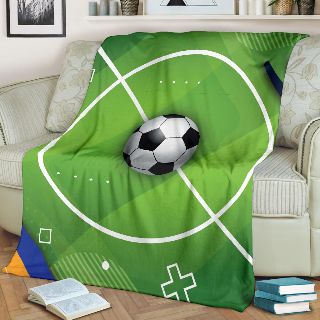 gradient football field blanket - Top Content | POD Collection | Free Shipping