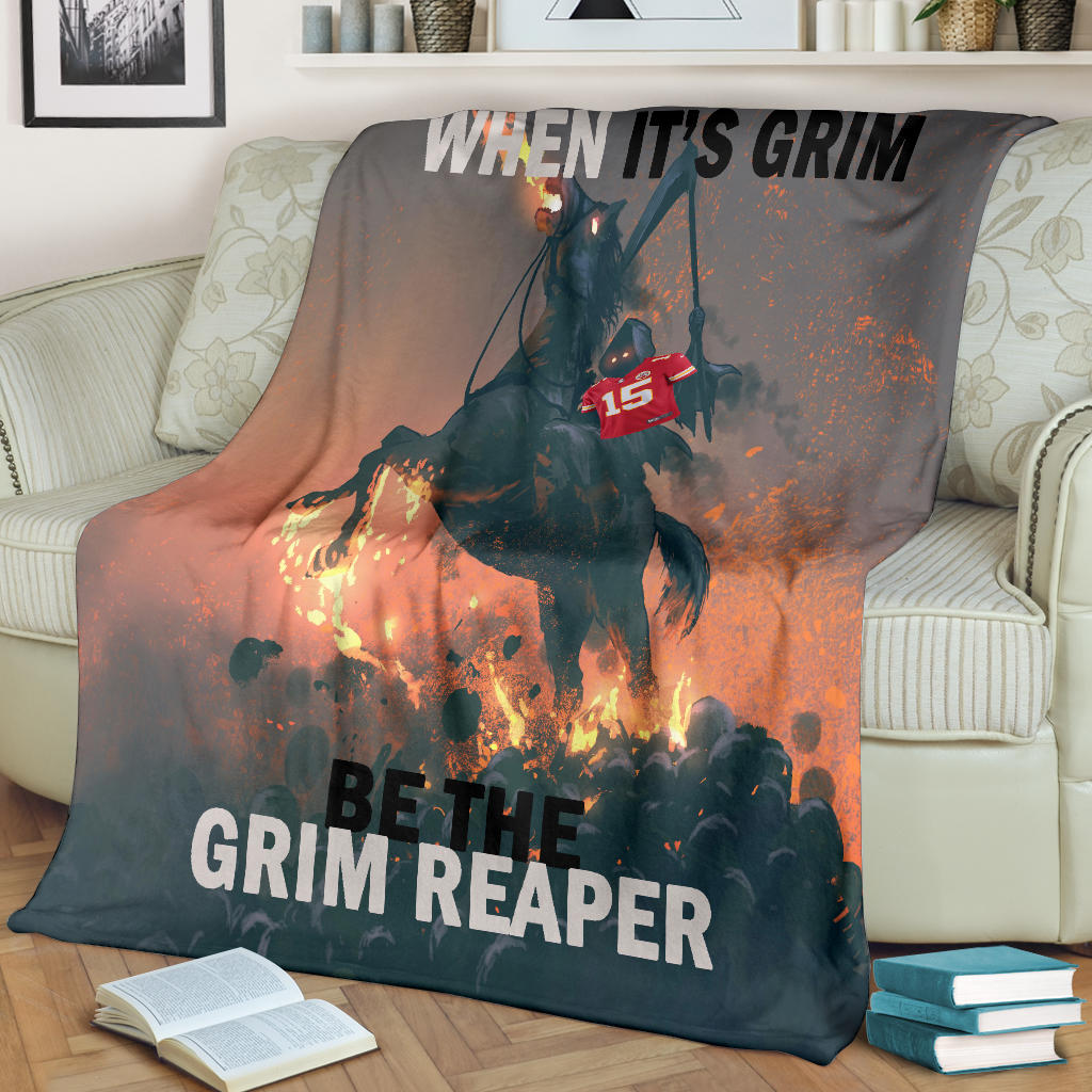 Grim With 15th Shirt Blanket