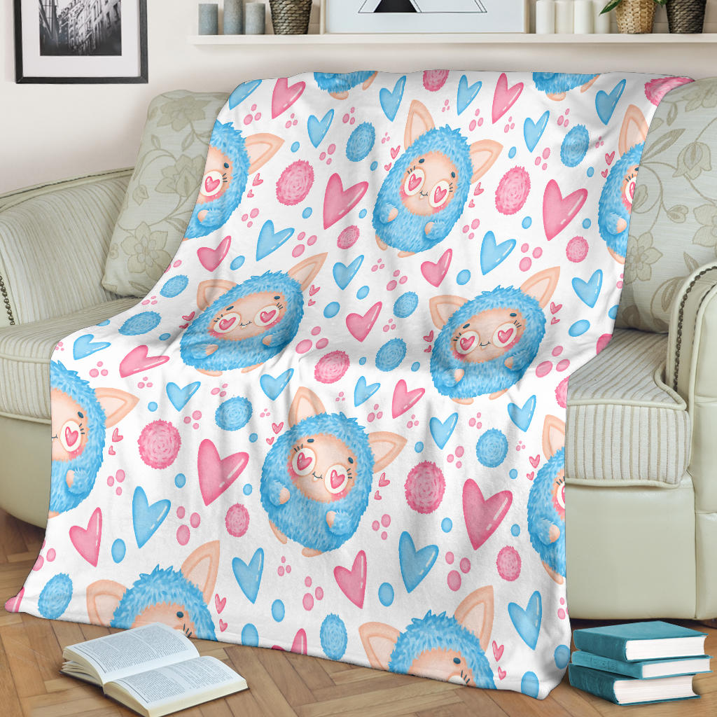 Cute Love Valentine Blanket