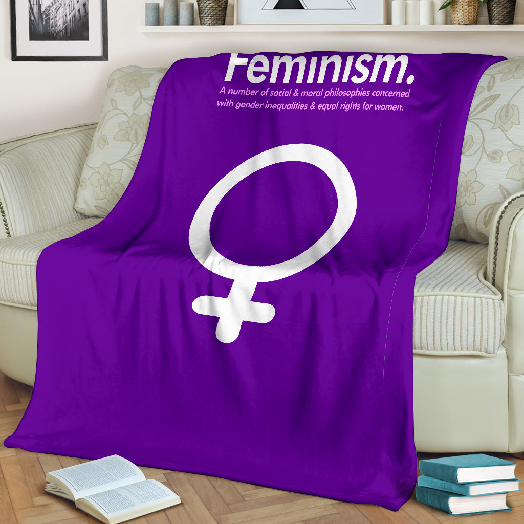 Feminism Fleece Blanket