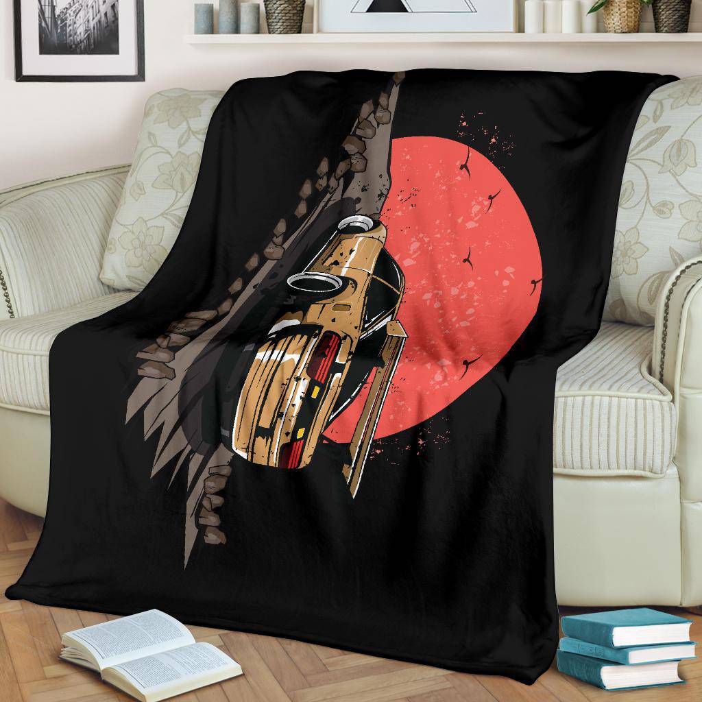 Speed Car Auto Moon Art Cartoon Premium Blanket - Top Content | POD Collection | Free Shipping