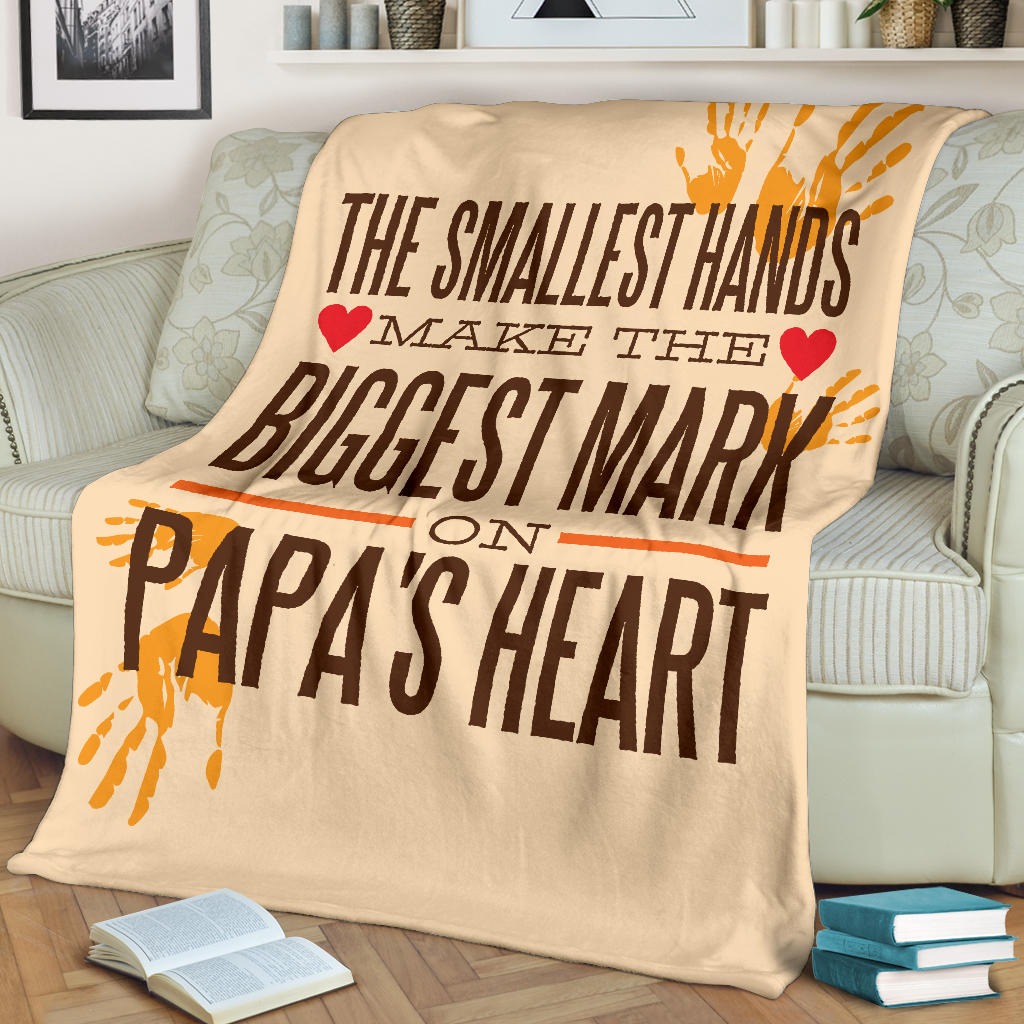 The Smallest Hands Fleece Blanket