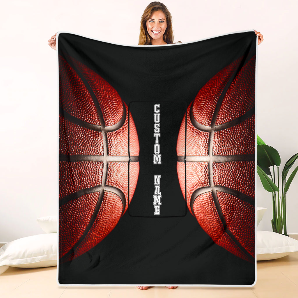 Basketball Custom Name Pillow Blanket - Top Content | POD Collection | Free Shipping