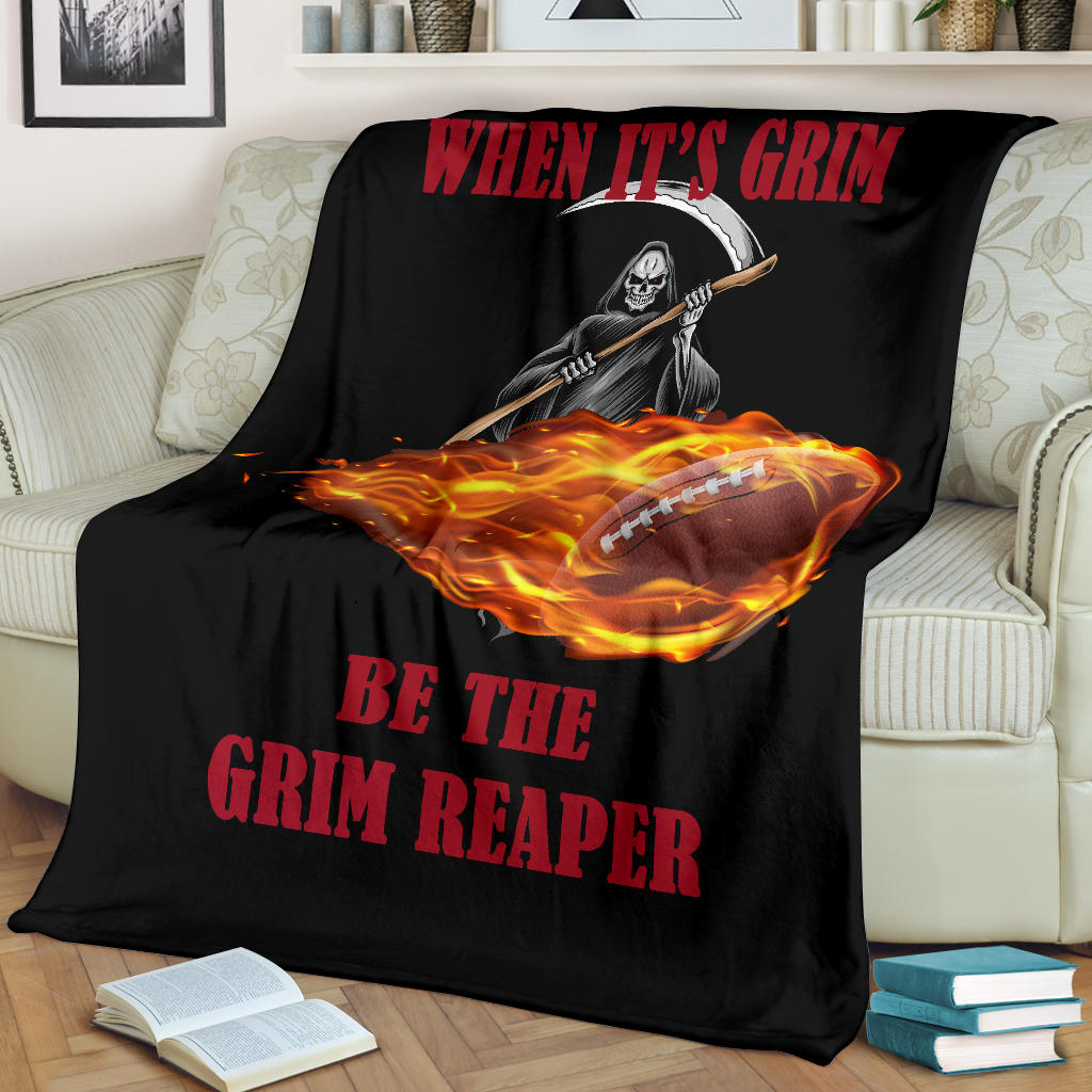 When It's Grim Be The Reaper Blanket