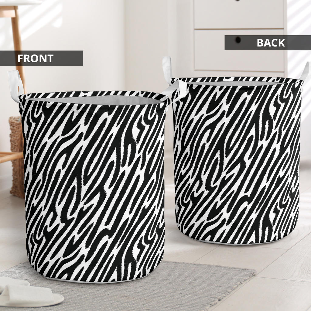 Laundry Basket Zebra Animal Print