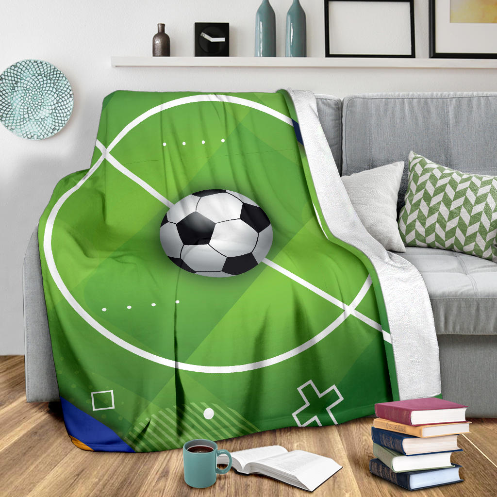 gradient football field blanket - Top Content | POD Collection | Free Shipping