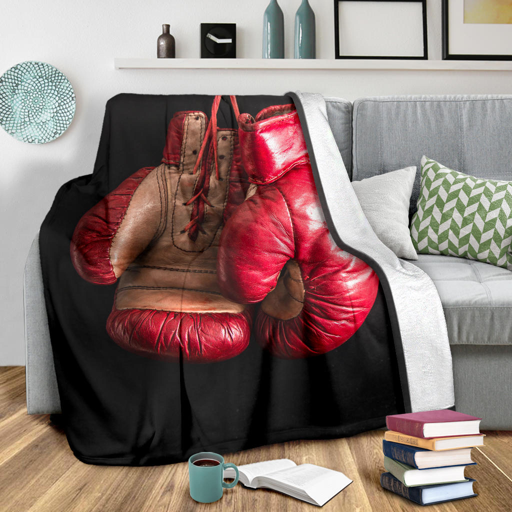 boxing gloves life style blanket - Top Content | POD Collection | Free Shipping