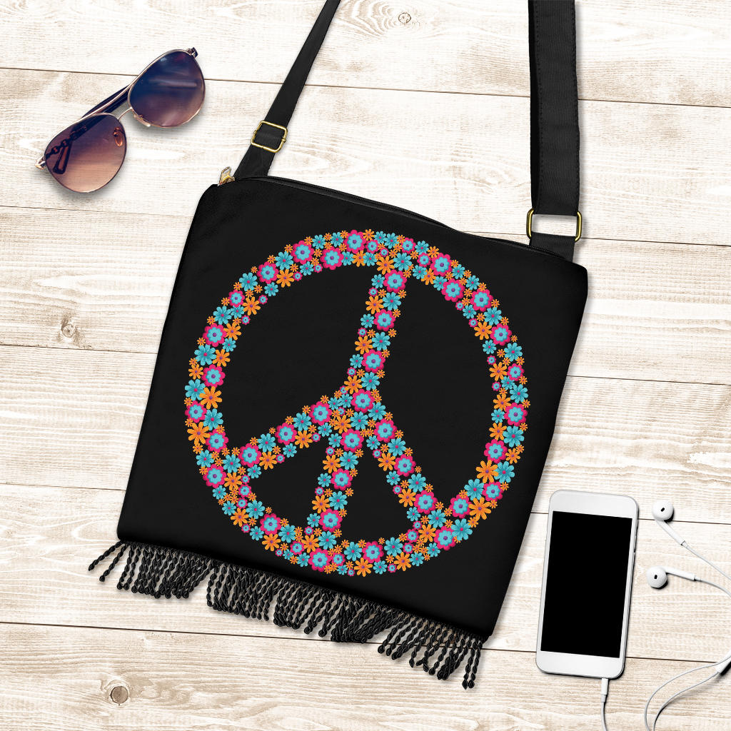 Peace Crossbody Boho Handbag