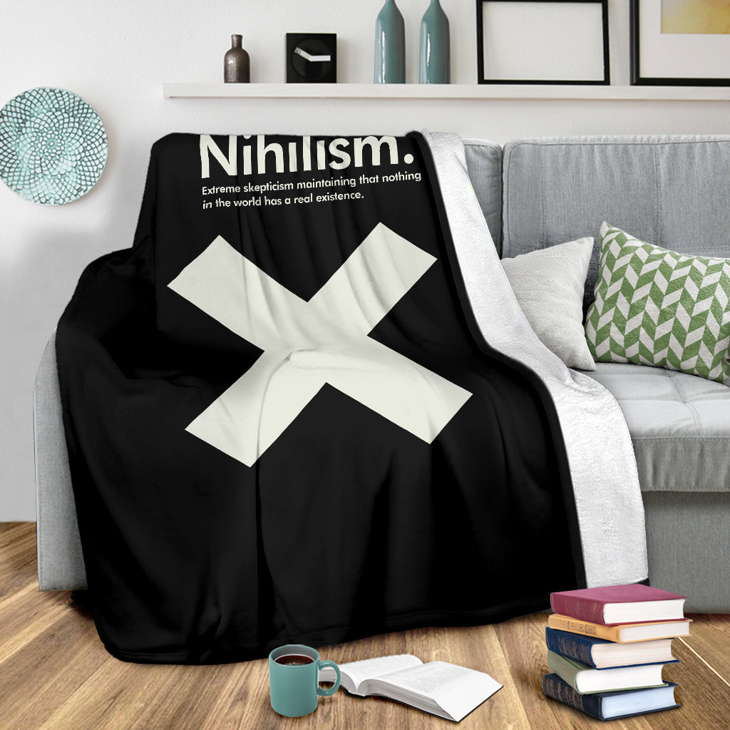 Nihilism Fleece Blanket