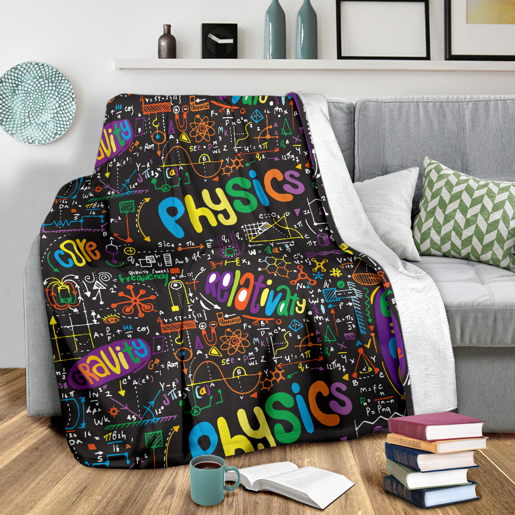 Physics Fleece Blanket