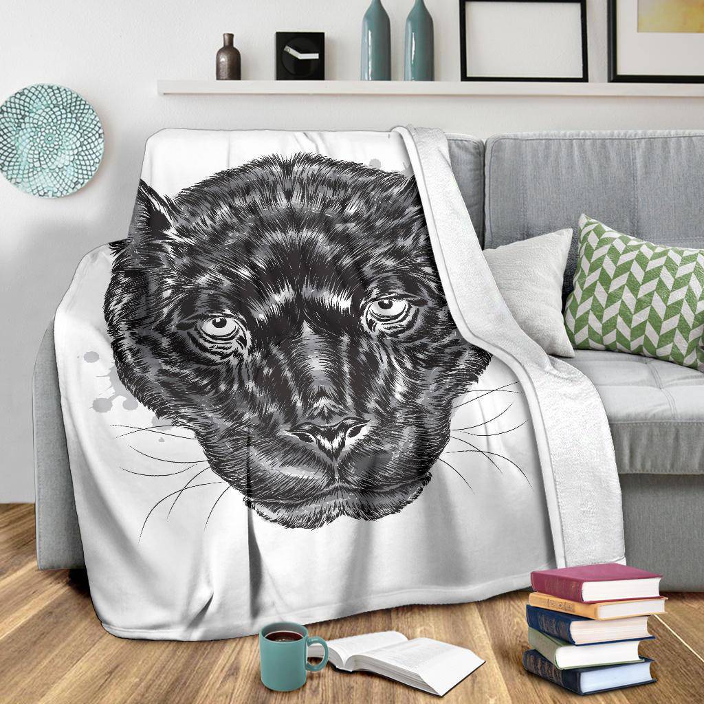 Beautiful Black Panther Premium Blanket - Top Content | POD Collection | Free Shipping