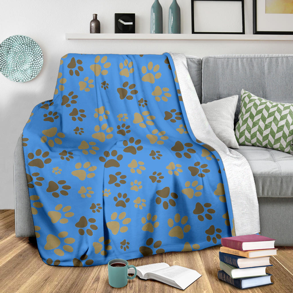 Paw Prints Blanket