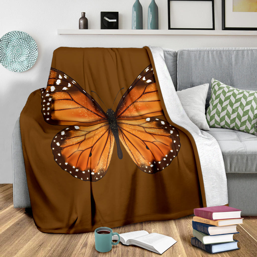 brown butterfly blanket - Top Content | POD Collection | Free Shipping