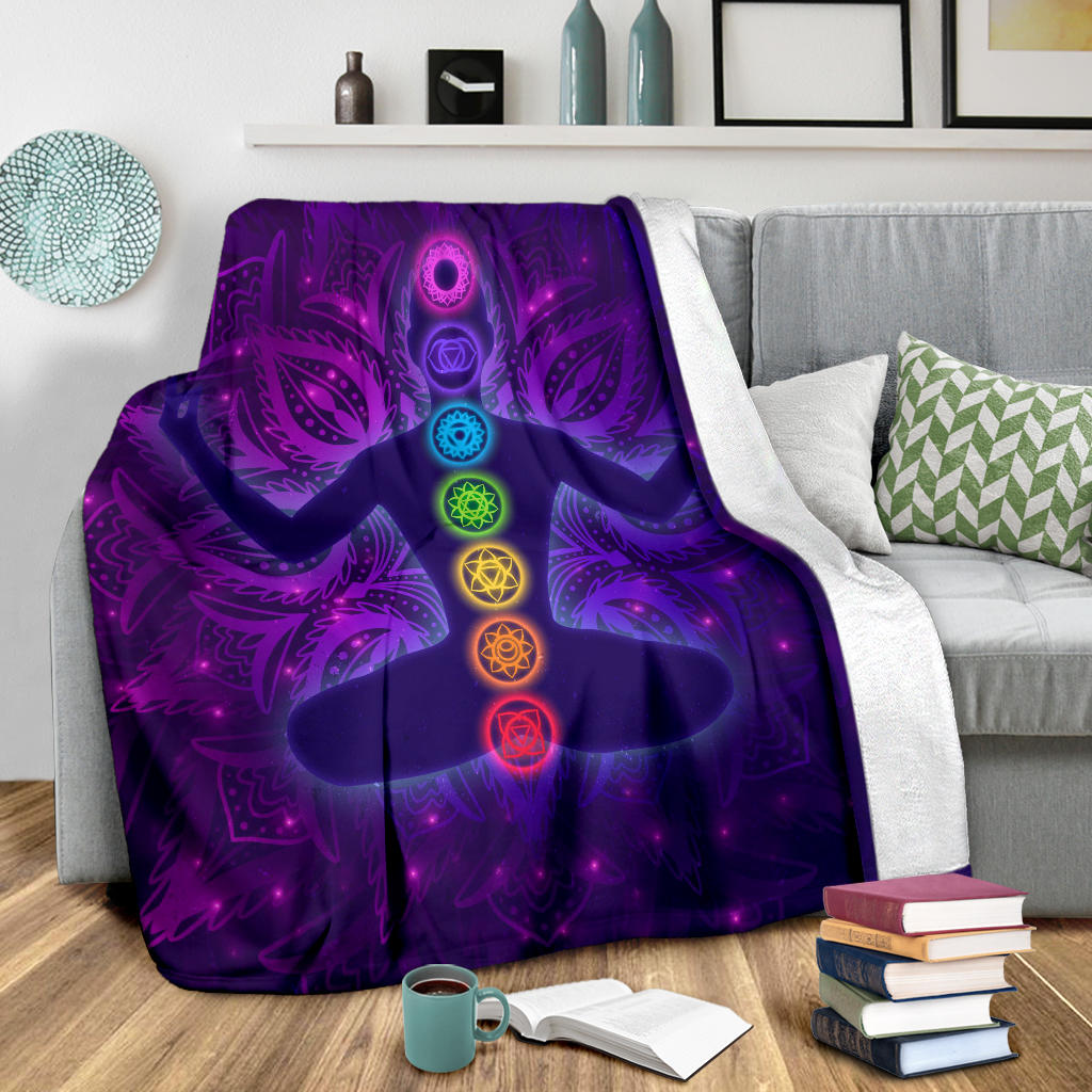 chakras meditation yoga energy blanket - Top Content | POD Collection | Free Shipping